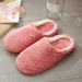 Women Indoor Slippers Warm Plush Home Slipper Autumn Winter Shoes Woman House Flat Floor Soft Silent Slides For Bedroom_vogvips.com