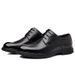 Euro Step Genuine Leather Business Formal Autumn New British Style High-end Single Men's Work Wedding Shoes_vogvips.com