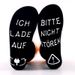 Mid-tube socks cotton socks casual sports creative socks sole letter non-slip adhesive floor socks_vogvips.com