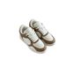 Cowhide Version ~ Jisoo Same Style Thick-Soled White Sneakers 2025 Early Spring New Casual Versatile Couple Sports_vogvips.com
