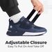 FitVille Diabetic Men Extra Wide Width Adjustable Closure Walking Shoes Slip-on Sneakers For Foot Pain Relief Swollen_vogvips.com