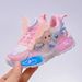 2026 Spring And Autumn New Model Light-Up Princess Butterfly Rotating Buckle Sneakers For Kids, Cartoon LED Glowing_vogvips.com