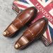 Youth Breathable Outdoor Casual Fashion Non-Slip Slip-On Men's High-End Leather Shoes 2025 Summer New Trend_vogvips.com