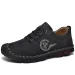 Classic Comfortable Men Casual Shoes Loafers Men Shoes Quality Split Leather Flats Hot Sale Moccasins Plus Size_vogvips.com