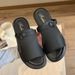Elegant Minimalist Women's Summer Slides - Comfortable Thick Sole Non-Slip Outdoor Beach Sandals For Daily Wear_vogvips.com