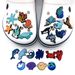 New Cute Sea Animal Cartoon Shoes Flower Shoe Buckle Soft Glue DIY Summer Sandals Accessories Accessories_vogvips.com