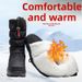 25 New Thickened Women's Large Size Warm Mid-Calf Winter Snow Boots Non-Slip Casual Cross-Border Cotton Shoes_vogvips.com