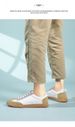 Dexun Shoes Couple Sports Shoes Board Shoes Men's Shoes Niche Japanese Retro Casual Little White Shoes_vogvips.com