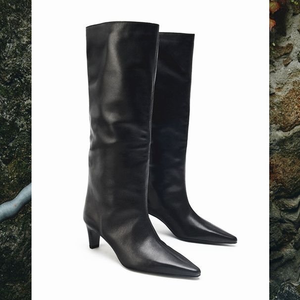 Pointed Toe High Women 2025 Autumn Thin Heel Breathable Knight Boots_vogvips.com