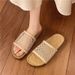 European And American Fashion Hollow-out Women's 2025 Summer New Style Elegant Versatile Thick-soled Mesh Beach Sandals_vogvips.com
