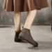 First Layer Cowhide Women's Retro Single Shoes British Style Summer Autumn New Thin Versatile Wear-resistant Closed Toe_vogvips.com