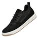 Men's Mesh Splicing Low-top Lace-up Board Shoes Breathable Invisible Inner Height-increasing Casual Shoes Men's Shoes_vogvips.com