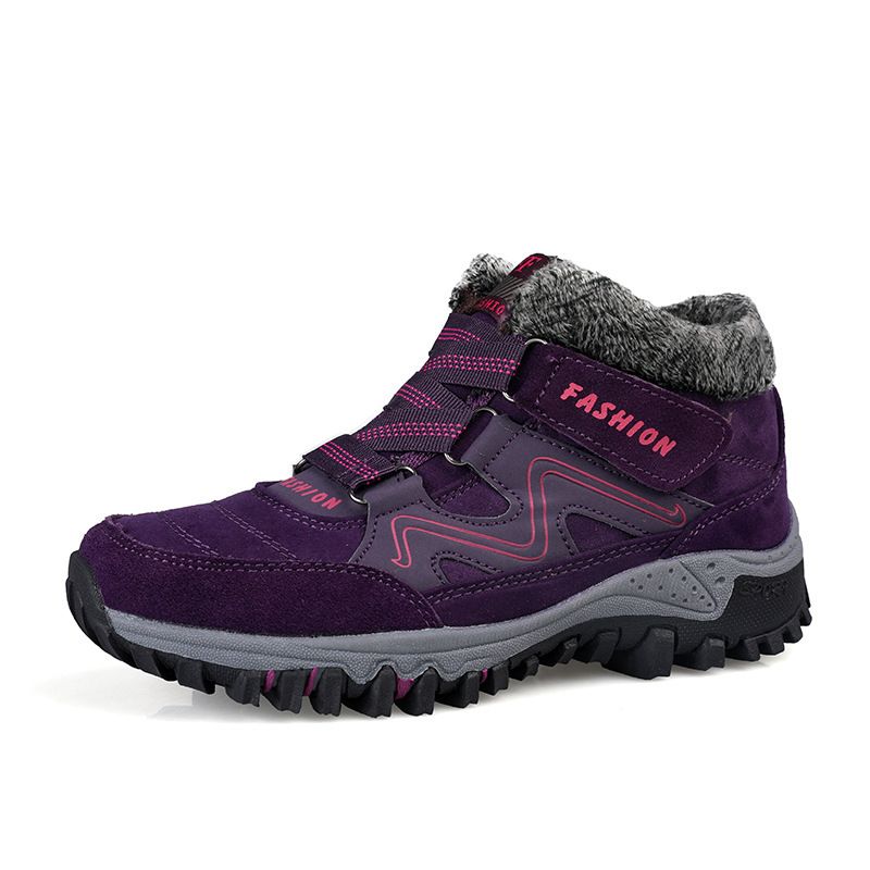 Middle Aged And Winter Walking Elderly Velvet Warm Cotton Women's Sports Sho, Thick Anti Slip Soft Soled, Mother's_vogvips.com