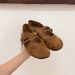 French Style Shallow Mouth Women's Single Autumn New Double Buckle Strap Round Toe Flat Gentle Evening Mary Jane_vogvips.com