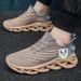 Men Sports Running Jogging Shoes Casual Sneakers Outdoor Breathable Mesh Women Light Shock-absorption Black Tennis_vogvips.com