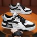 Spring New Breathable Men's Versatile Little White Thick Sole Sports Casual Board Dad Trendy Shoes_vogvips.com