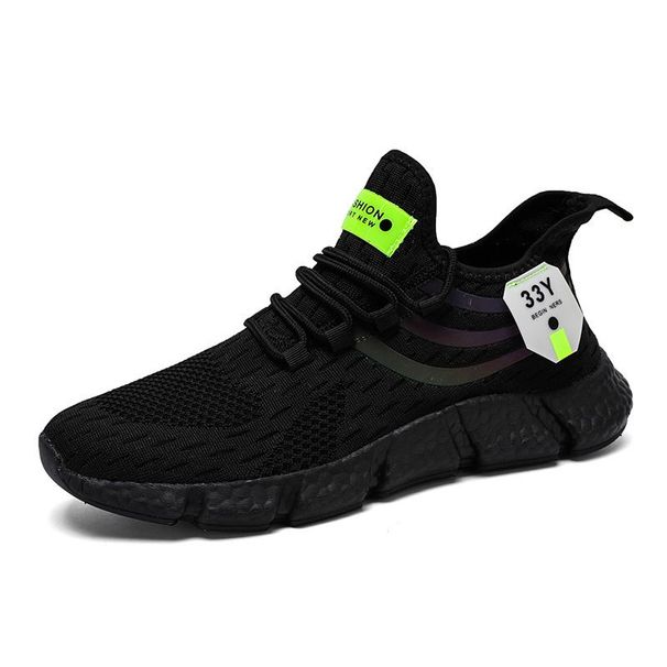 Mens And Women Breathable Mesh Running Shoes Lightweight Knit Athletic Sneakers_vogvips.com