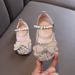 New Lady Baby Girls Girl Princess Diamond Single Shoe Shoes Dance Show Shoes_vogvips.com