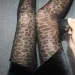 Vintage Women Thin Transparent Silky Pantyhose Gothic Black Sexy Leopard Animal Pattern Sheer Tights Seamless Stockings_vogvips.com