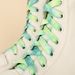 Colorful Printed Tie Dye LACES Personality 8mm Double Flat Sport Little White Shoes Ins Fashion Smudging LACES_vogvips.com