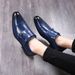 Autumn New Business British Double Button Leather Shoes, Extra Large Men's Shoes_vogvips.com