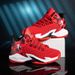 Children's Basketball Shoes Non-slip Spring And Autumn Running Shoes Soft Soles Breathable Boy Sports Shoes Net Shoes_vogvips.com