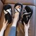Women's Summer 2024 Outdoor Soft Height Increasing Non-Slip Thick Sole Slide Sandals Korean Style Wearable Outside_vogvips.com