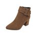 Fashion Plus Size Women's 2022 Autumn Winter New Chunky Pointed Toe Zipper Ankle Ladies High Heel Martin Boots_vogvips.com