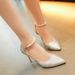MTX Korean Style Trendy High Heels For Women 2025 Summer Autumn New Suede Stiletto Pointed Toe Internet Celebrity Fashion_vogvips.com
