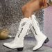 2025 Large Western Cowboy Embroidered Knight New V-neck Mid Long Tube Boots_vogvips.com