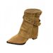 Miting Western Cowboy Chunky Heel Wide Leg For Women 2026 Autumn/Winter New Fashionable Trendy Mid-Calf Versatile Martin_vogvips.com