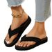 Women's Flip-flops Summer Muffin With Thick Soles Non-slip Wear Resistant Fashion Women's Slippers_vogvips.com