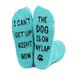 Non-hair off coral velvet cake socks Animal series foot soles letter dot glue floor socks_vogvips.com