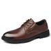 Regal Footwear Large Size 48 Business Casual Leather For Men Thick Sole Professional Work Office Suit Cowhide Men's Shoes_vogvips.com