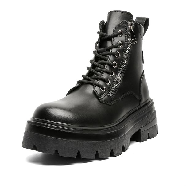 Martin Boots Men's Boots Retro Lace-up Tooling Boots Short Boots_vogvips.com
