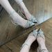 Transparent Cross-strap Sparkling Rhinestone Pointed High-heeled Shoes Women, 2026 New Model, Closed-toe Fairy-style_vogvips.com