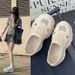 Height Increasing Sports Shoes, Fashionable And Breathable Dad Shoes For Women, Summer Casual Hole Shoes For Women, Outdoor Shoes For Women_vogvips.com