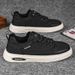 Men Breathable Ice Silk Casual Skate Shoes Light Non-Slip Platform Fashion Sneakers_vogvips.com