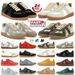 In Stock 2026 Classic Retro German Training Genuine Leather Casual Sports Couple's White Sneakers, Flat-Soled Board_vogvips.com