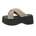 Women’s Shoes Small Thick Soled Cross Sandals For Women Summer Platform Open Toe Casual Buckle Fashionable With Skirt Beach Shoes_vogvips.com