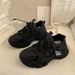 Ins Korean Style New Dad For 2024 Spring Student Versatile Sneakers Women Casual Thick Sole Height Increasing Shoes_vogvips.com