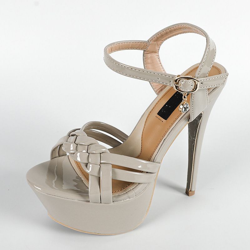 Walking Shoes, Nightclub Nude Color, Stunning High Heels, Waterproof Platform, Thin Steel Tube Dance Shoes_vogvips.com