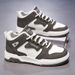 Autumn New Breathable High Top Men's Korean Version Versatile Thick Soled Sports Casual Board Trendy Shoes_vogvips.com