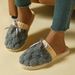 Indoor And Outdoor Slippers Warm And Non-slip Love Pattern Comfortable Soft Thickened Bottom_vogvips.com