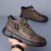 European Warm Series 2025 New Martin Warm Fleece Lined Cotton Genuine Trendy Men's Ankle Boots Casual Leather Shoes_vogvips.com