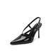 2025 Summer New Pointed Stiletto High Heels Women, Sexy One Buckle With Headband Sandals, Empty Single Shoes For Women_vogvips.com