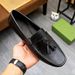 Men's Genuine Leather Tassel Loafers Spring New Slip-On Casual Breathable Light Luxury Shoes_vogvips.com