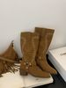 2025 New Pointed Toe Chunky Heel Booties For Women Over-the-Knee Long Casual Fashion Riding Western Boots_vogvips.com