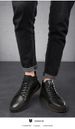 Invisible Mid-top Heightening Shoes Men's Breathable British Style Soft Sole Inner Heightening Men's Shoes Sports And Leisure Board Shoes_vogvips.com