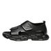 Popular Men's 2026 Summer Trendy Casual Beach Shoes Breathable Soft Surface Comfortable Thick-soled Roman Sandals_vogvips.com